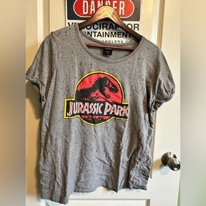 Torrid Gray Jurassic Park Kids T-Shirt